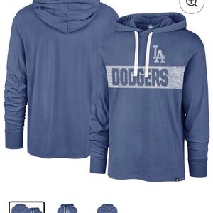 Brand new lightweight Blue Dodgers Hoodie